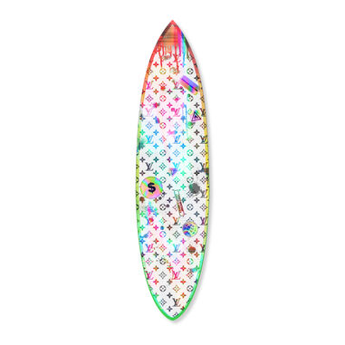 Explode Creativity Neon Surfboard